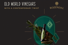 Shopify Store Development for Rozendal Vinegars